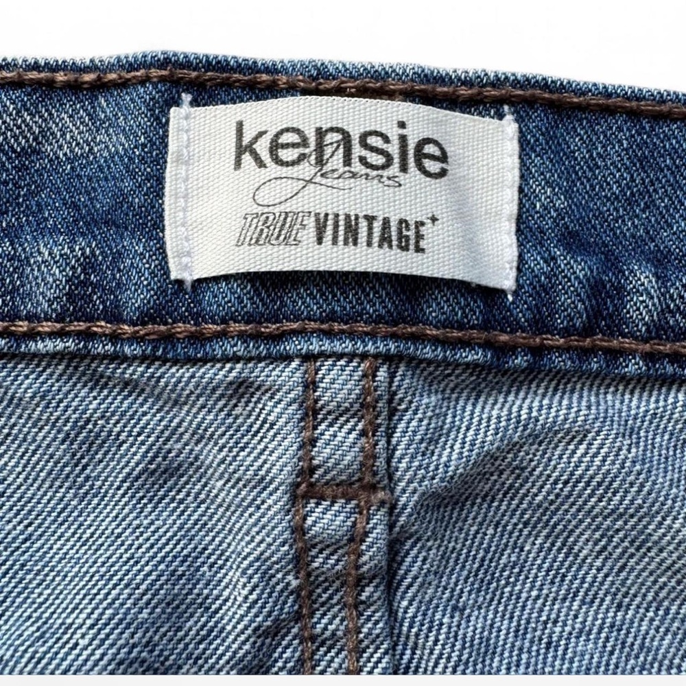 Kenzie Vintage Blue Distressed Women’s Jeans - Picture 6 of 7